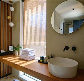 Luxury 5 Bedroom Villa with Heated Infinity Pool, Sauna, Gym, Jacuzzi and Sea Views in Vrbica, near Dubrovnik, Sleeps 10